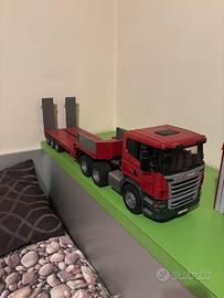 Camion Bruder SCANIA con rimorchio