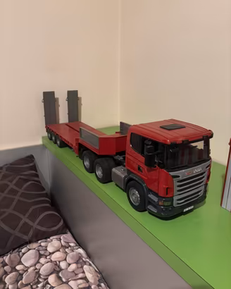Camion Bruder SCANIA con rimorchio