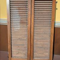 3  persiane in legno 150 x 51 