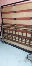 Letto matrimoniale in ottone