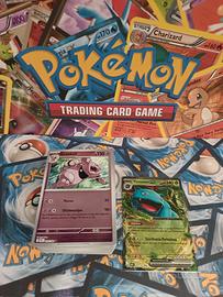 Mazzo 110 carte Pokémon con brillanti Lotto 55