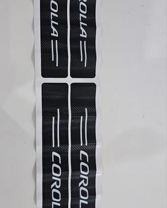 pellicola battitacco toyota corolla