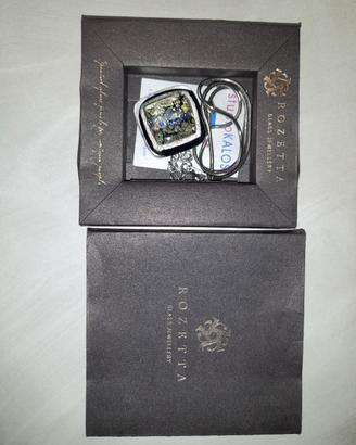 Collana in argento artigianale 