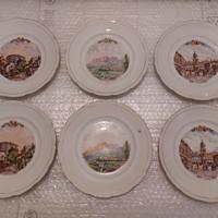 SET 12 piatti Richard Ginori “città irredente”