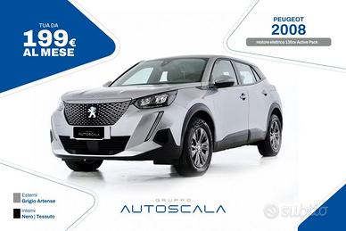 PEUGEOT 2008 motore elettrico 136cv Active Pack