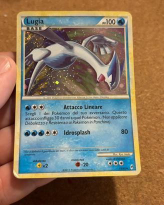 Lugia 15/95 Holo Rara Richiamo Delle Leggende