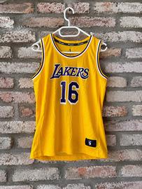Canotta NBA Lakers Fanatics M Custom #16
