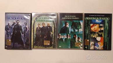 Matrix DVD trilogia + animatrix