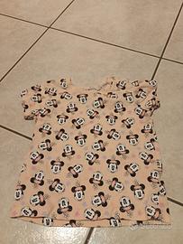 Maglietta maniche corte Minnie Mouse Disney