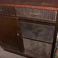 Credenza mobiletto doppie ante scorrevoli 45x97x92