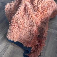 Plaid in pile e muflone originale