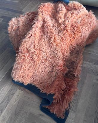 Plaid in pile e muflone originale
