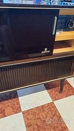 Mobile Grundig anni '70 con radio e giradischi
