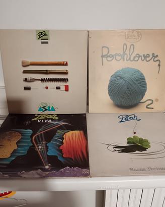 dischi in vinile dei Pooh 