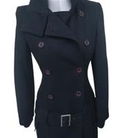 Blue Sand cappotto nero donna tg40