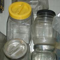 5 Vasi vetro porta caramelle e altro