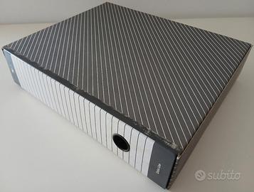 3 Raccoglitori Ufficio ad anelli 35x28x8 cm Delso