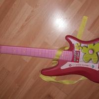 Chitarra bontempi rosa