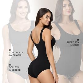 Body Contenitivo Modellante Curvy - Body Modellant