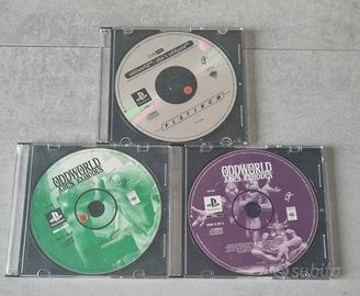 Abe's oddysee + Abe's exoddus playstation 1