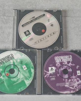 Abe's oddysee + Abe's exoddus playstation 1