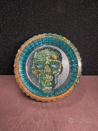 Posacenere in resina THE SKELETON WHEEL