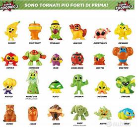 24 personaggi 3D "Super Foodies 2"