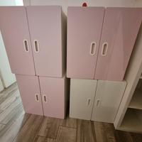 4 armadietti stuva ikea 