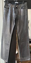 Jeans metallizzato