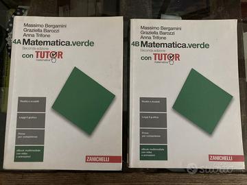 libro di testo Matematica Verde con tutor