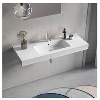 Lavandino monoblocco bianco