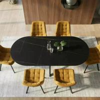 Tavolo ceramica allungabile 140→180 + 6 sedie vell