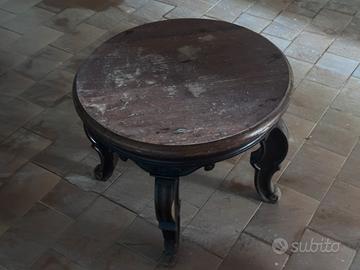 Poggia piedi in legno