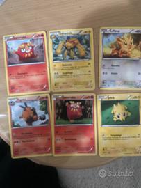 Carte pokemon 12 figurine