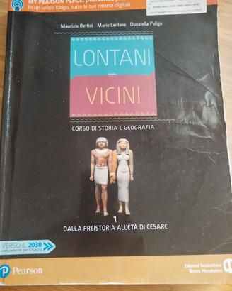 libro di storia -  lontani vicini