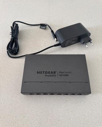 Switch Netgear Plus switch GS108E.