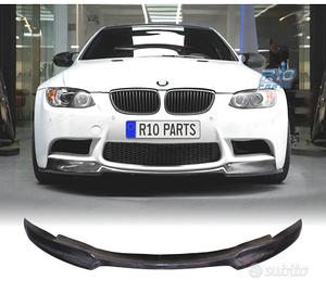 SPOILER LIP BMW E90 E92 E93 LOOK M3 FIBRA DI CARBO