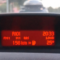 Radio CD e display Peugeot 307