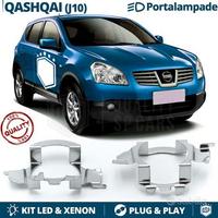 ADATTATORI montaggio KIT LED H7 NISSAN QASHQAI J10