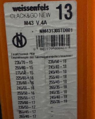catene neve weissenfels clack&go new M43 13