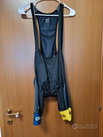 Salopette corta ciclismo Alè taglia L fondo GEL