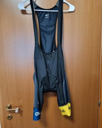 Salopette corta ciclismo Alè taglia L fondo GEL