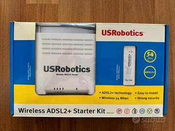 Router wireless USRobotics ADSL2+ chiavetta USB
