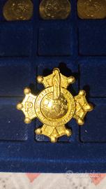 spilla francese pellegrino a Lourdes 