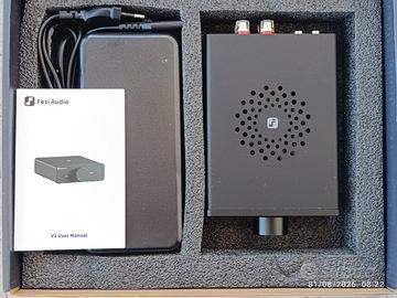 amplificatore fosi v3 stereo  ( 48 volt )