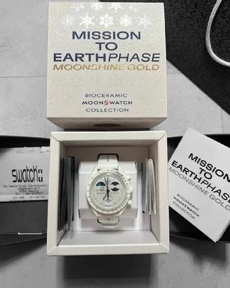 Omega x Swatch – MoonSwatch Moonshine Gold