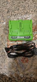 Caricabatterie greenworks 24v