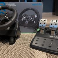 Logitech G920 – Volante + Pedaliera