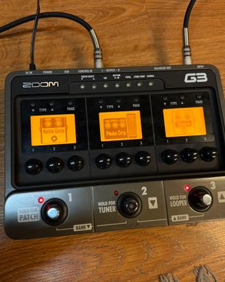 Zoom G3 – Pedaliera Multi-Effetti & Amp Simulator