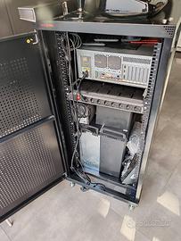 Armadio Rack 19" RackMatic 125x60x80 + Switch
